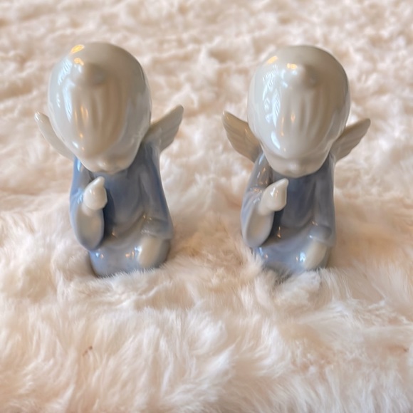 👼2 Vintage Ceramic Praying Angel Figurines👼 - Picture 5 of 5